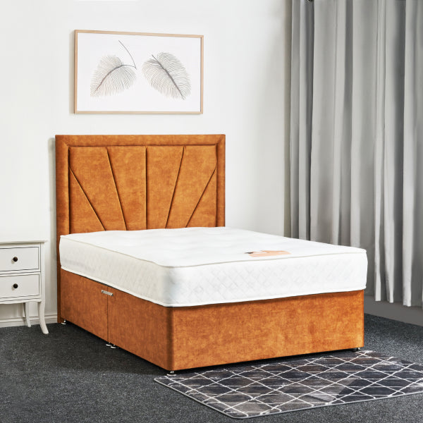 Fan Border Divan Bed