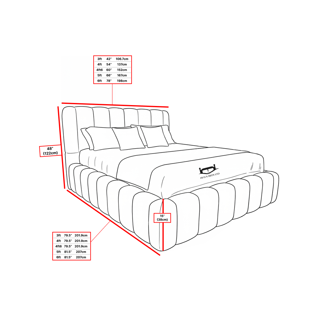 Marshmellow Frame Bed