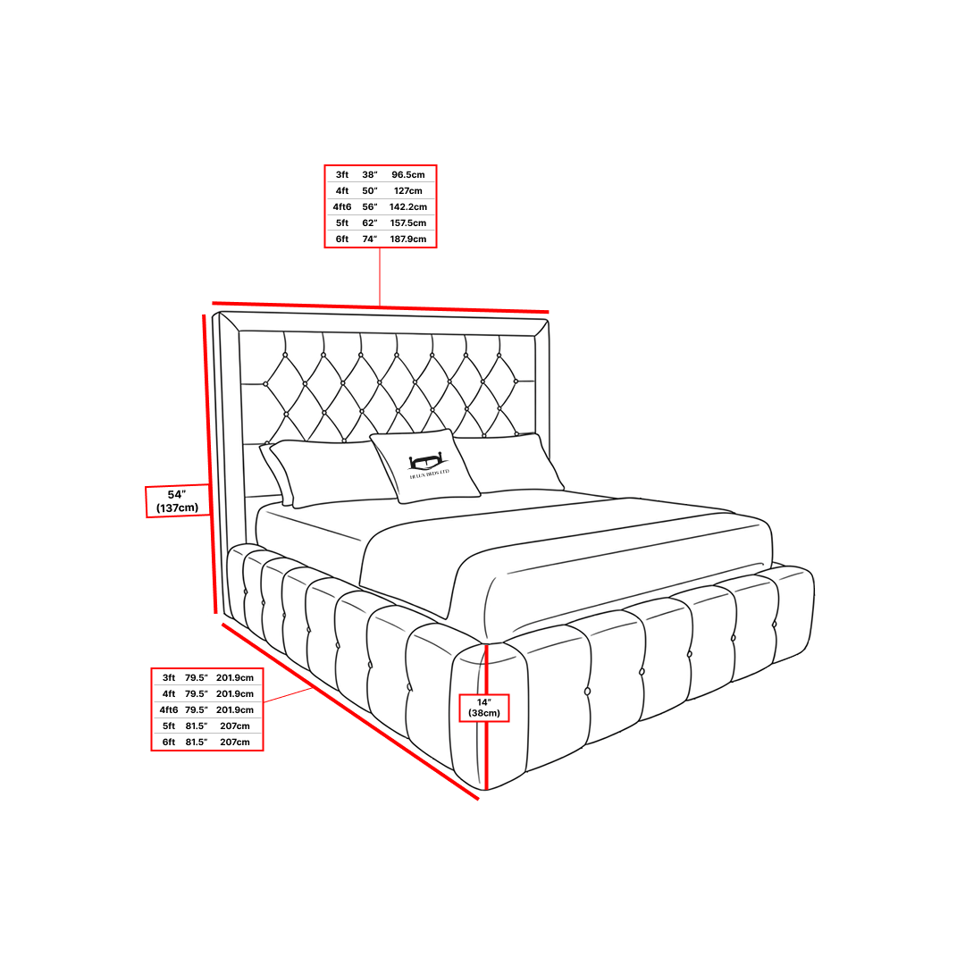 Diamond Mesh Bed