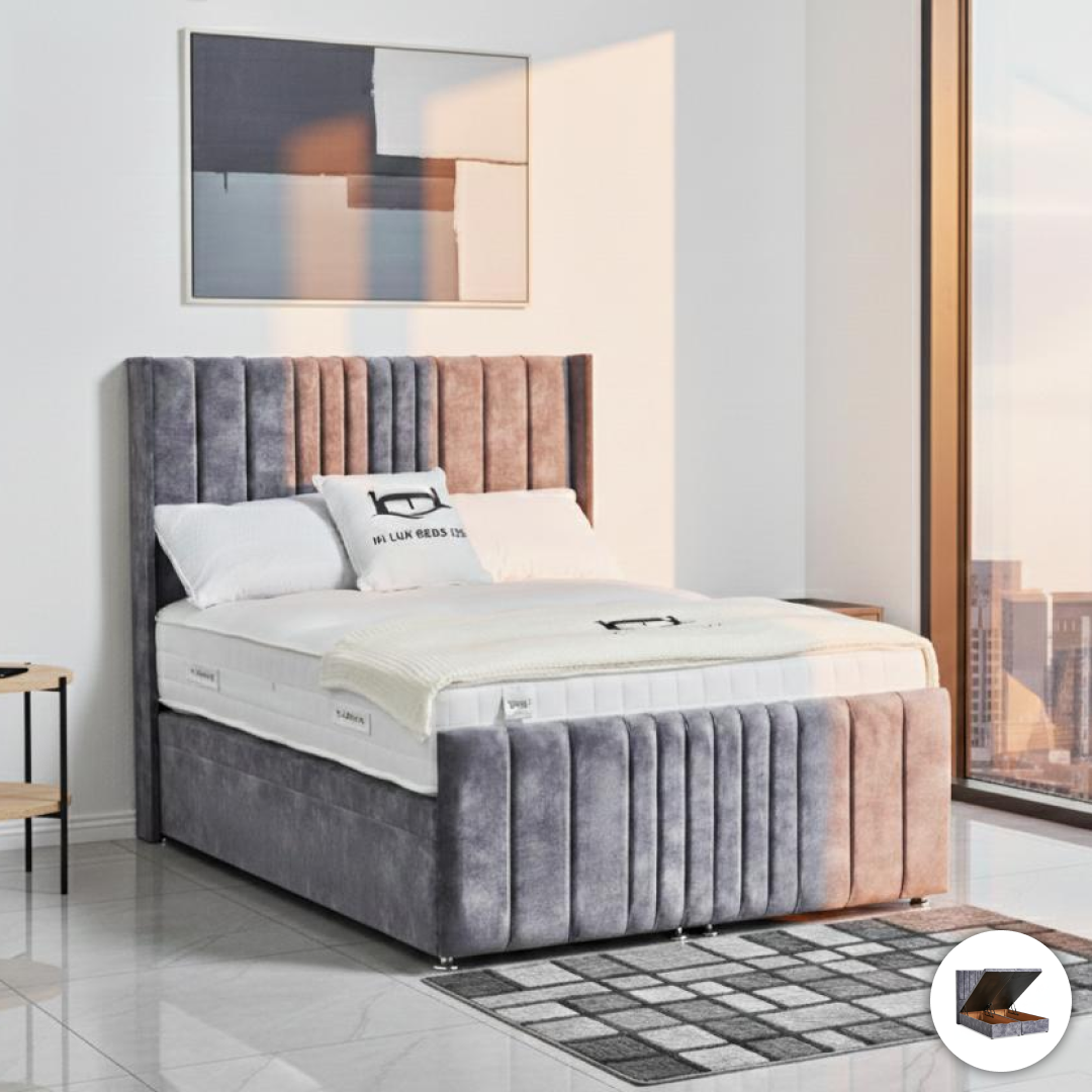 Hilton Winged Ottoman Divan Bed