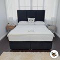 Luka Lined Down Storage Ottoman Divan Bed
