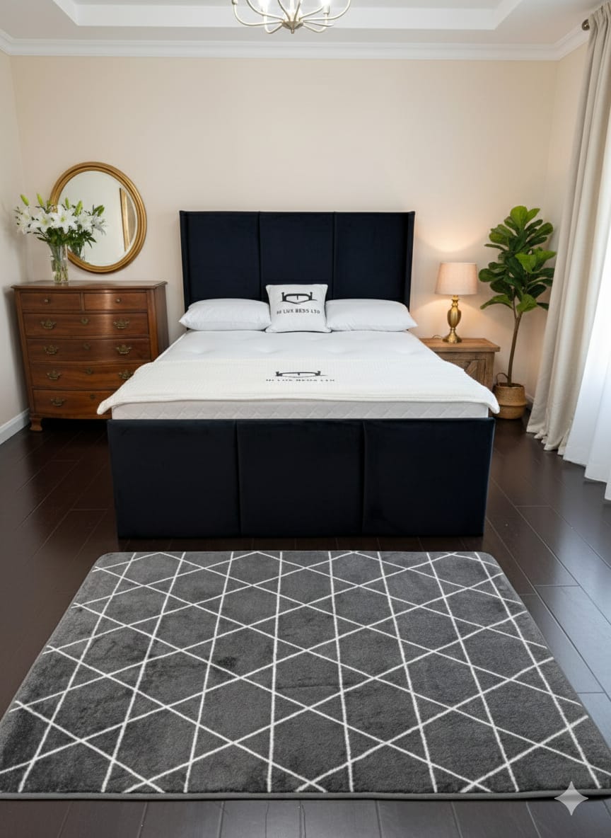 Linear Storage Ottoman Divan Bed