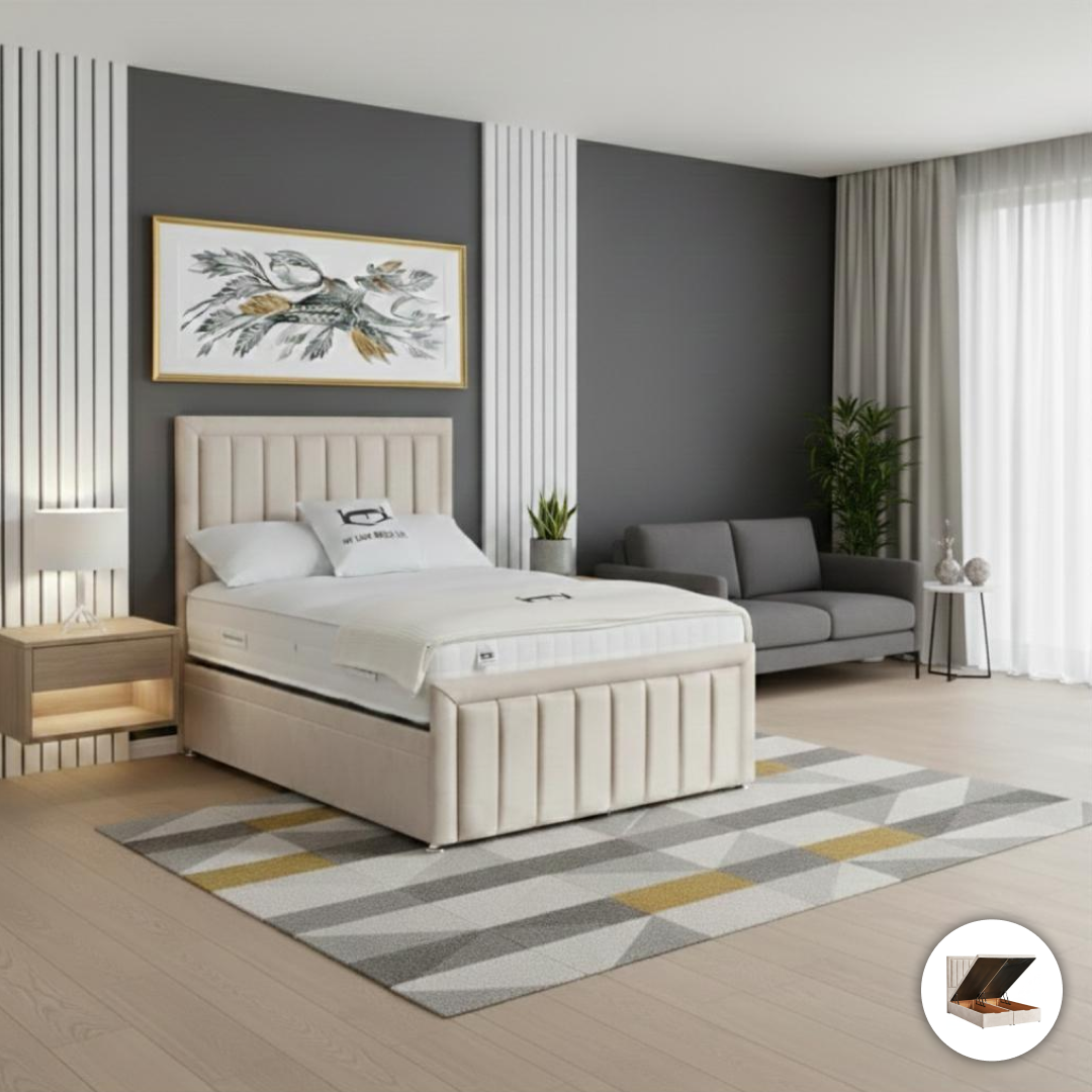 Rachel Storage Ottoman Divan Bed