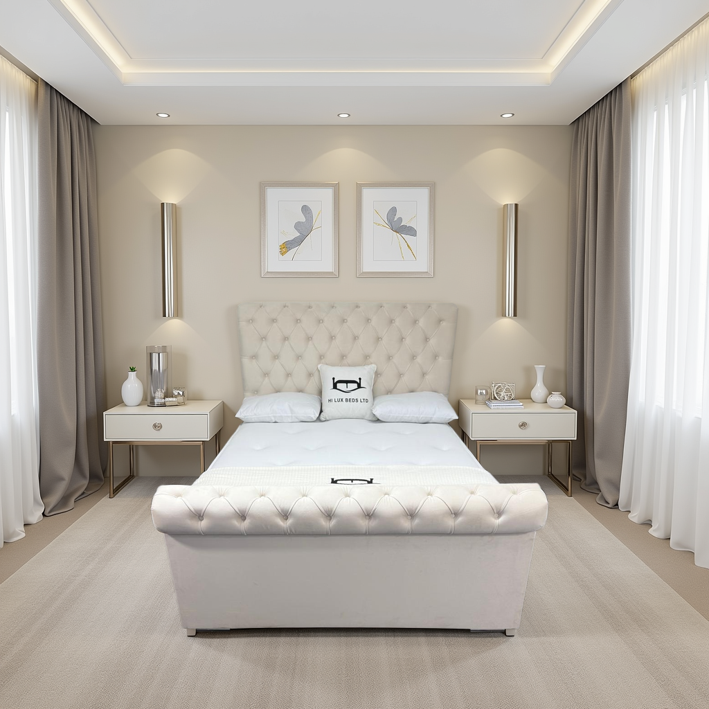 Sleigh Frame Bed