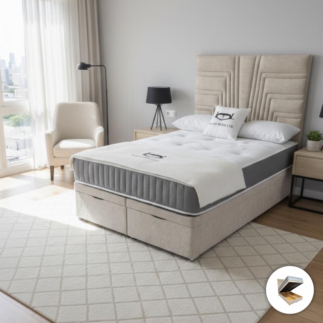 The Labyrinth Storage Ottoman Divan Bed