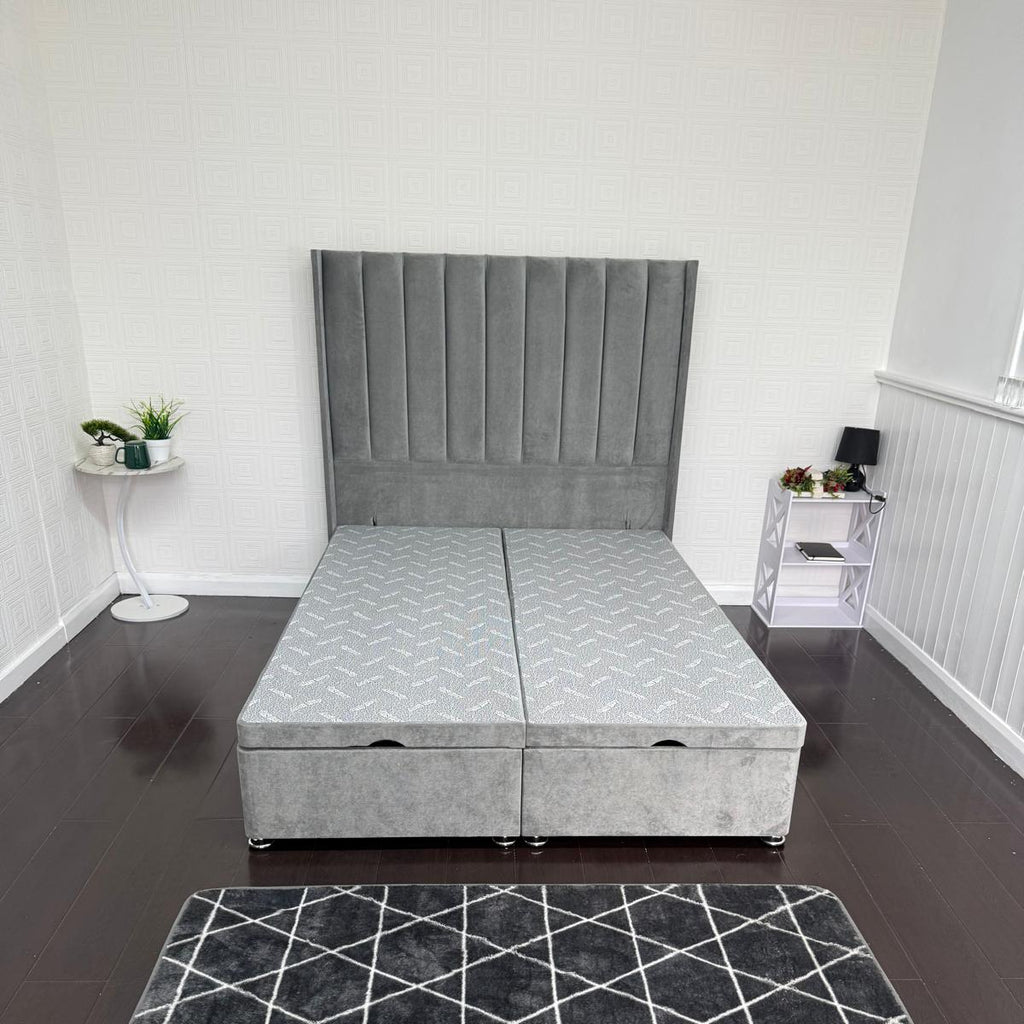 Zara Wing Storage Ottoman Divan Bed
