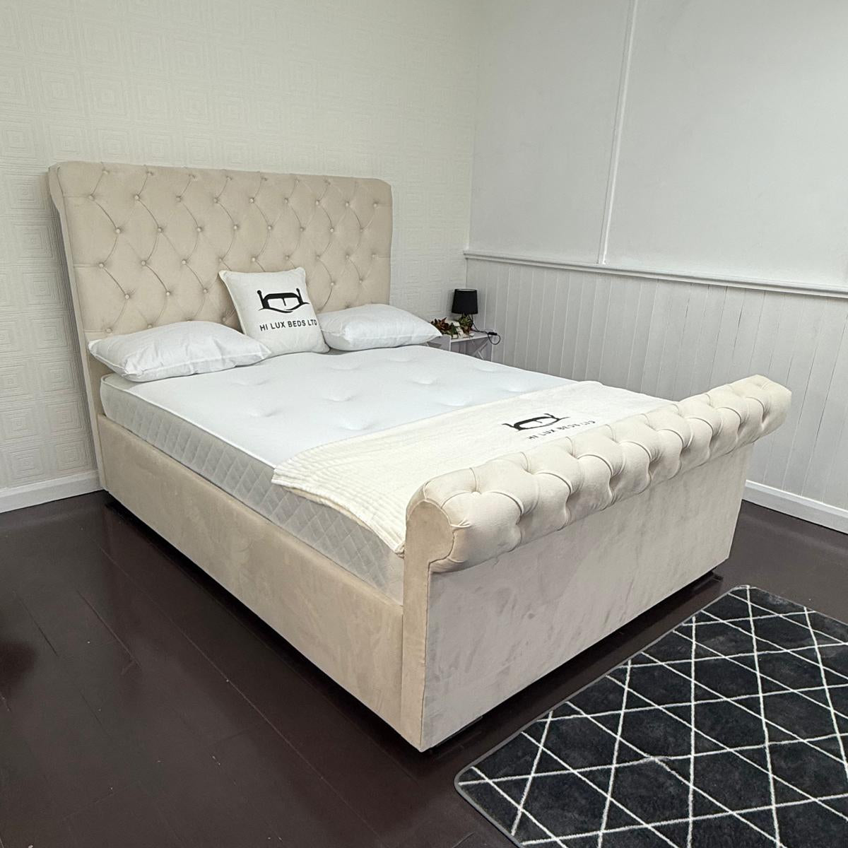 Sleigh Frame Bed
