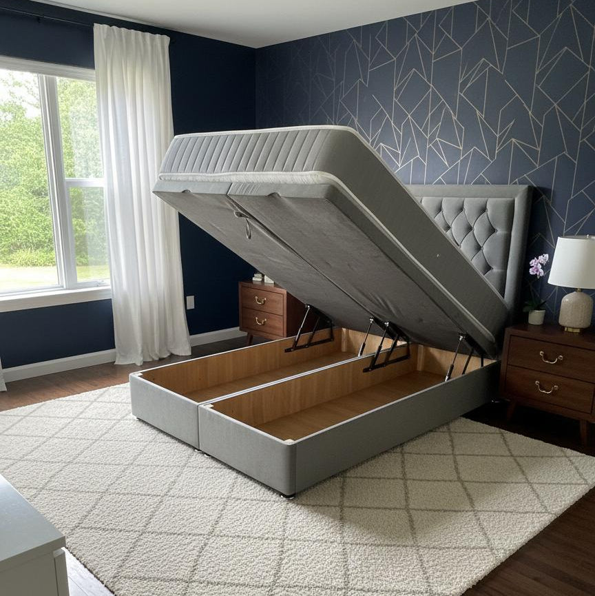 Arizona Ottoman Storage Divan Bed