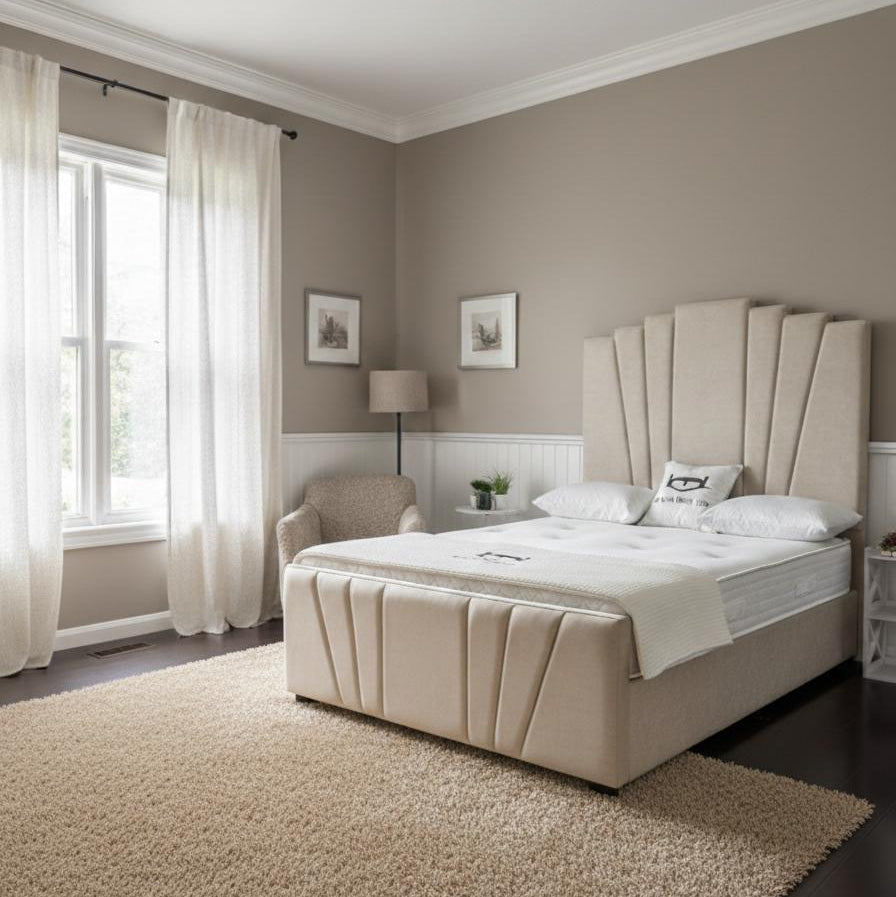 Urban Shell Storage Ottoman Divan Bed