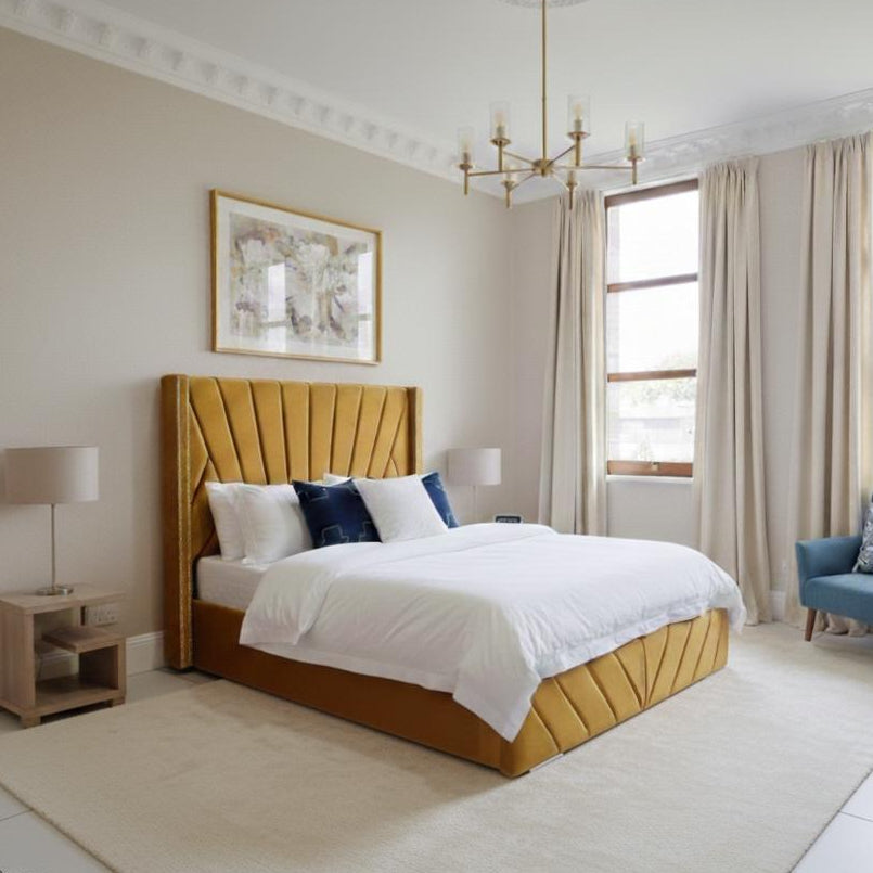 Sunburst Frame Bed