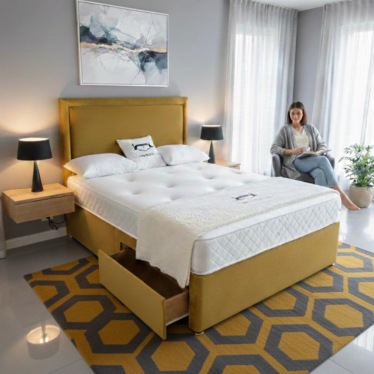 Claxby Divan Bed