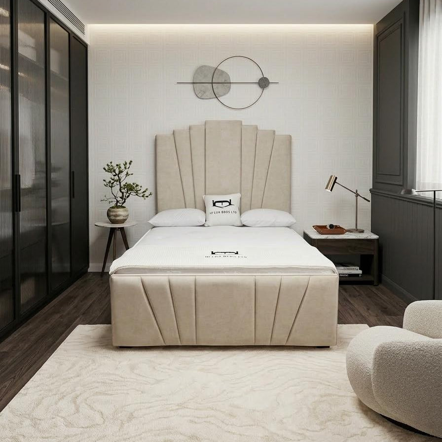 Urban Shell Storage Ottoman Divan Bed