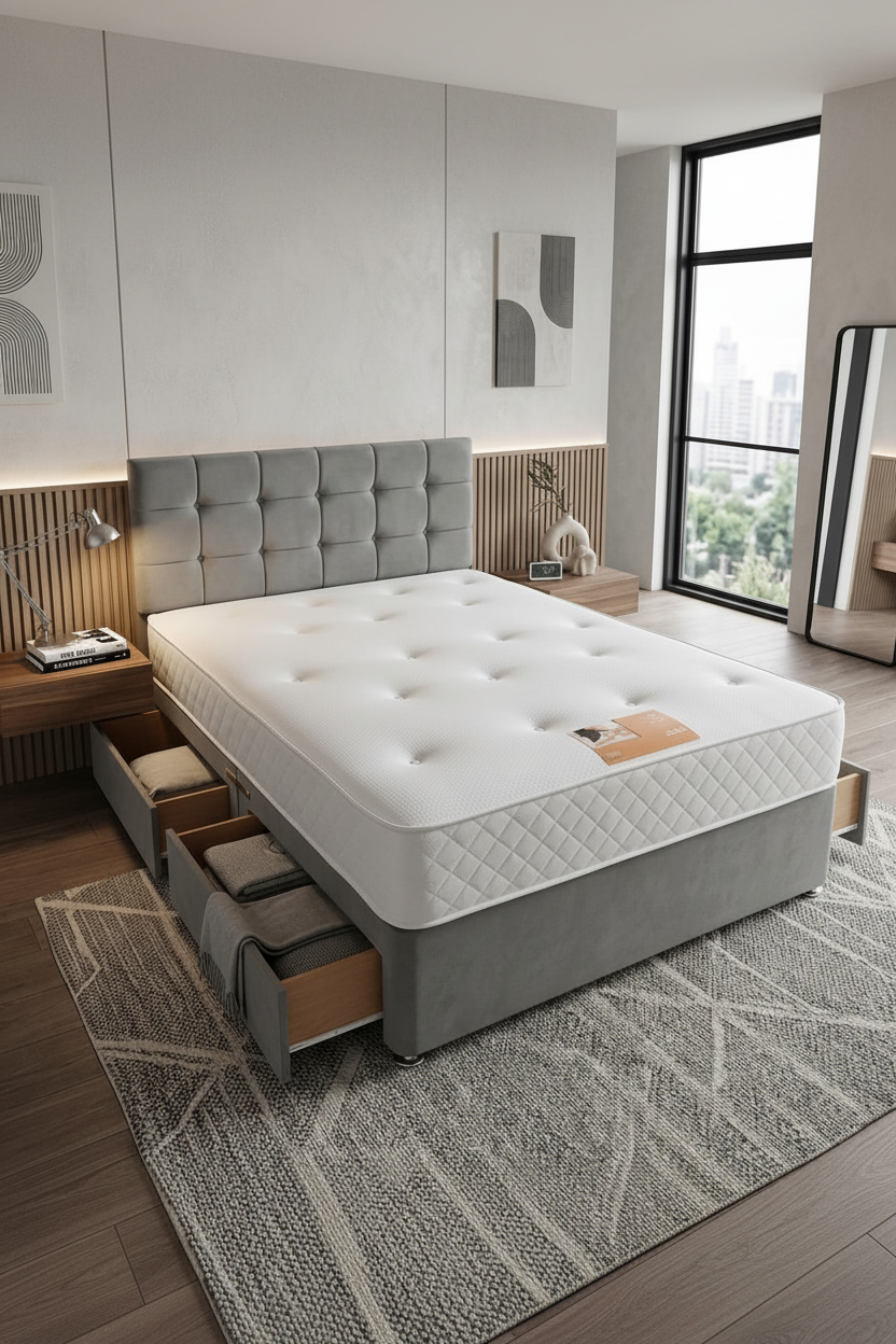 Ice Cube Divan Bed