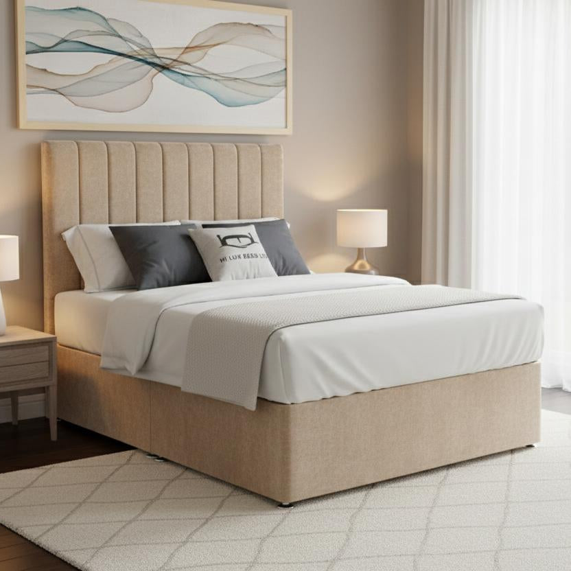 Zara Lined Down Divan Bed
